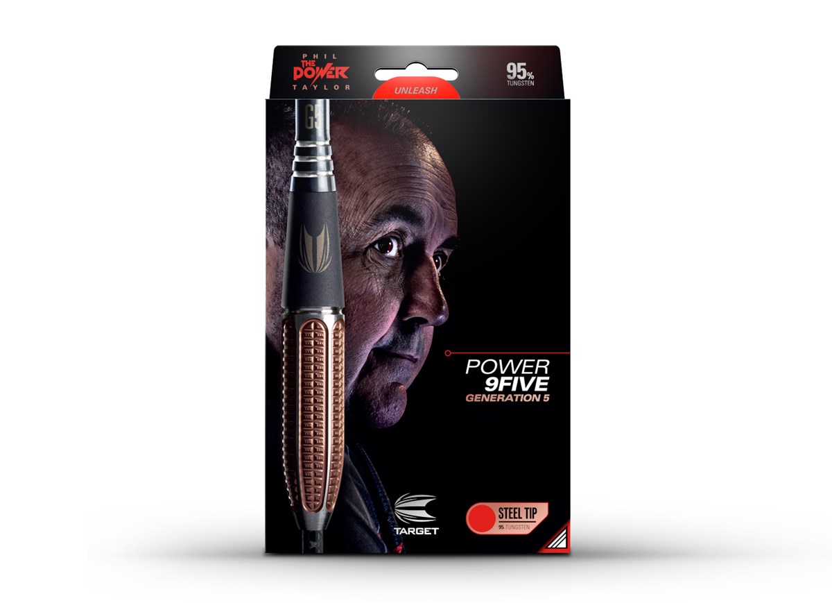 Target Darts Phil Taylor Power 9Five G5 95% Tungsten 22 grams